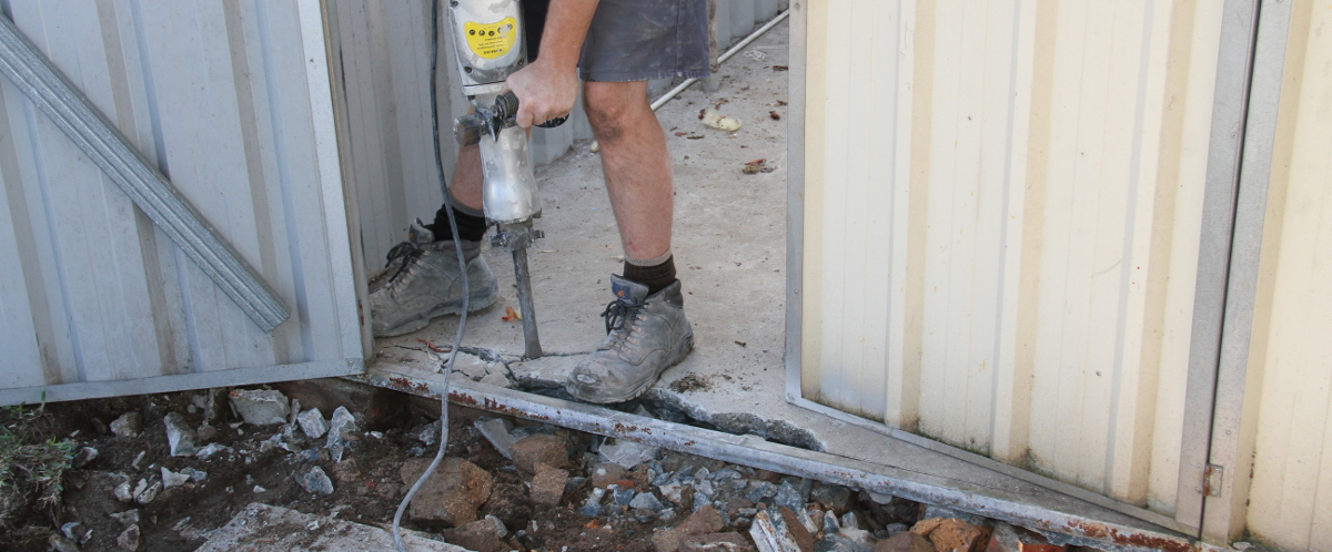 concrete demolition breaking removal